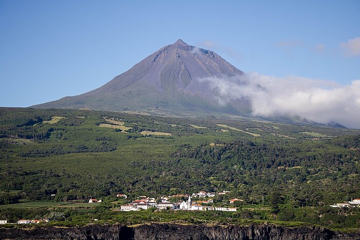 Höchster Berg von Portugal Ponta da Pico