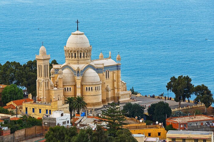 Basilika Unserer Lieben Frau von Afrika in Algier Algier: katholische Kirche Basilika Unserer Lieben Frau von Afrika
