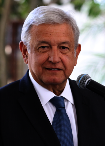 Präsident von Mexiko Andrés Manuel López Obrador 