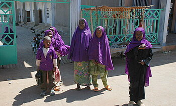 Kinder einer Koranschule im Tschad