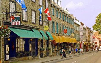 Quebec gehört zum französischsprachigen Teil von Kanada Kanada: Französisch