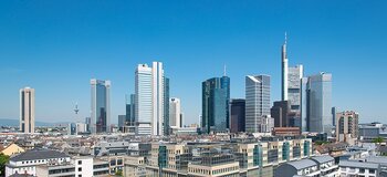 Bankenviertel in Frankfurt