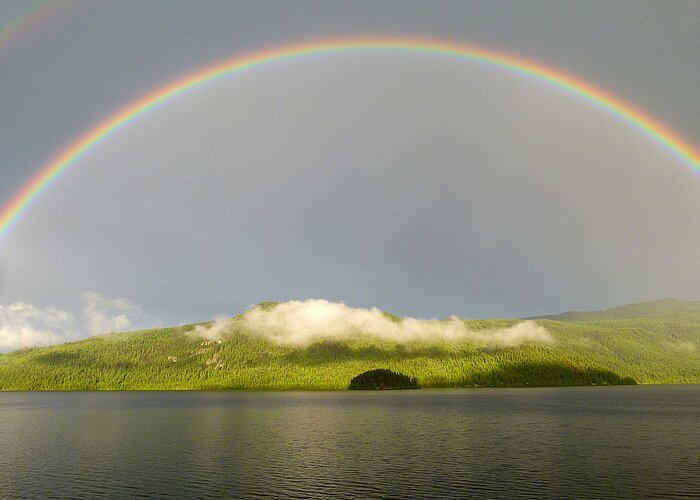 Regenbogen in Kanada