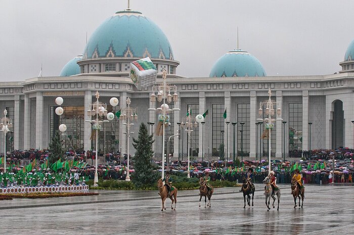 Palast in Aschgabat