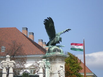 Turul am Burgpalast in Budapest