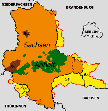 Wie entstand Sachsen-Anhalt?