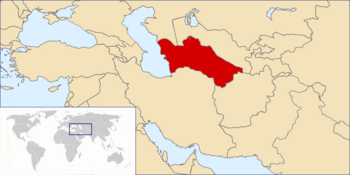 Turkmenistan Lage