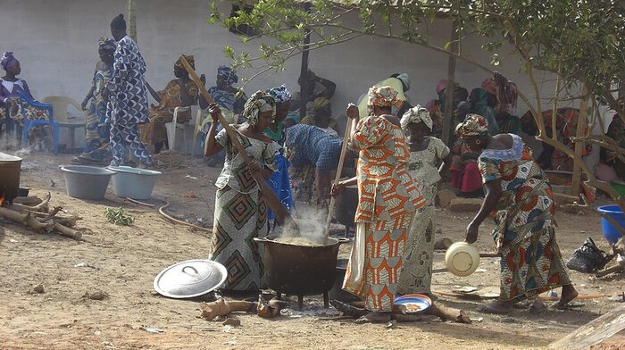 Domoda Gambia Nationalgericht.