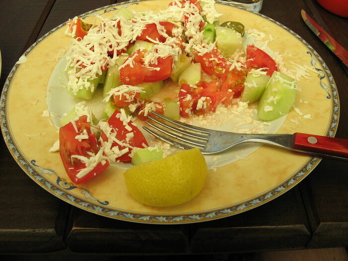 Schopska-Salat aus Bulgarien