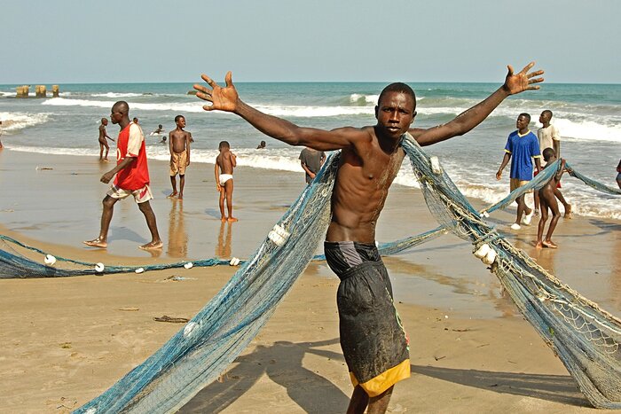 Fischer aus Ghana