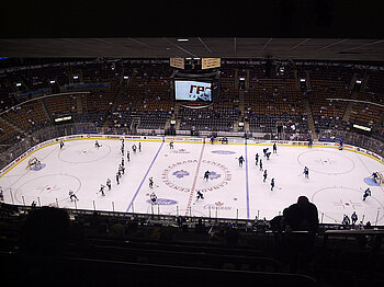 Eishockeyspiel in Toronto