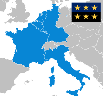 Europäische Gemeinschaft für Kohle und Stahl Länder