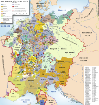 Heiliges Römisches Reich 1400