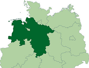 Wo ist Niedersachsen