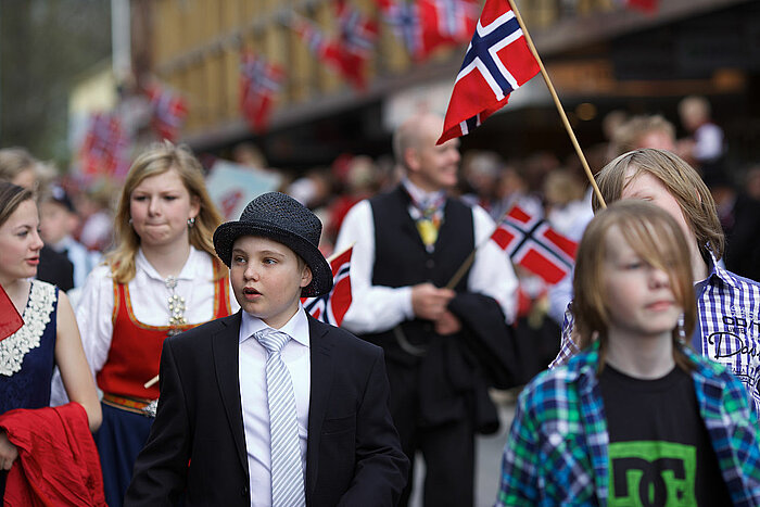 Kinderumzug am 17. Mai