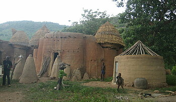 Häuser der Somba in Togo