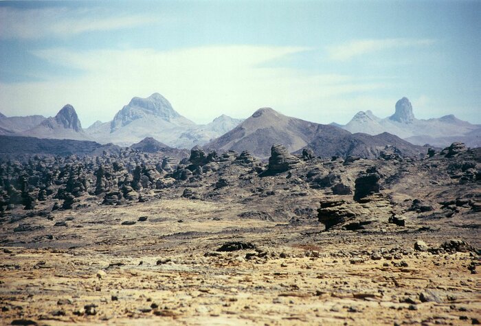Tibesti-Gebirge im Tschad