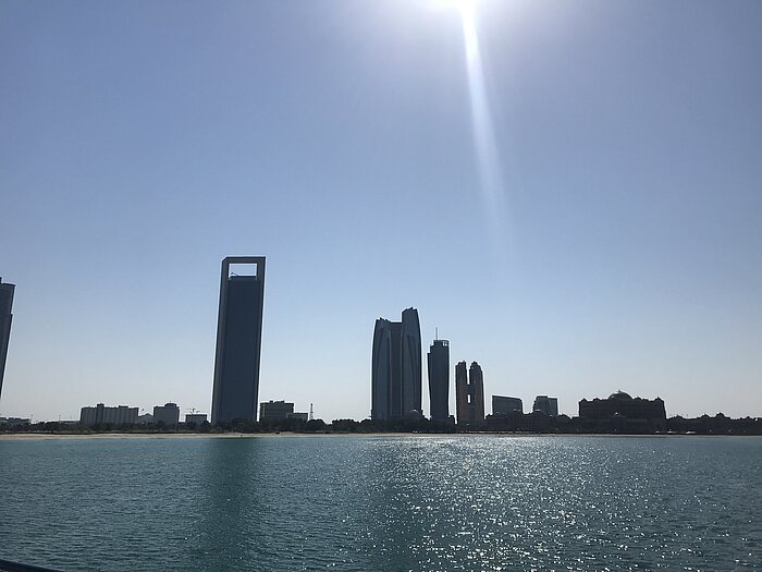 Skyline von Abu Dhabi