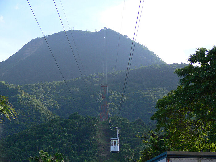 Seilbahn in Puerto Plata