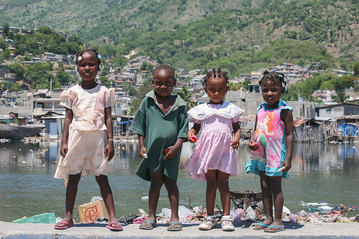 Kinder in Cap Haitien