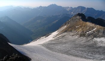 Gletscher in den Pyrenäen