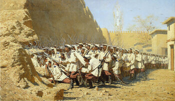 Angriff der Russen auf Chiwa im Jahre 1871