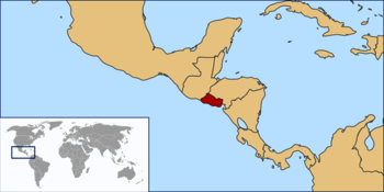 Wo liegt El Salvador