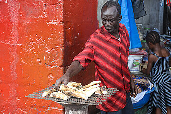 Maniok in Liberia