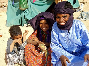 Kinder aus Algerien