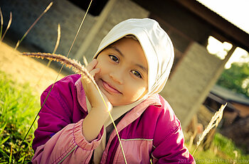 muslimisches Mädchen, Malaysia