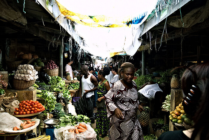 Markt in Lagos