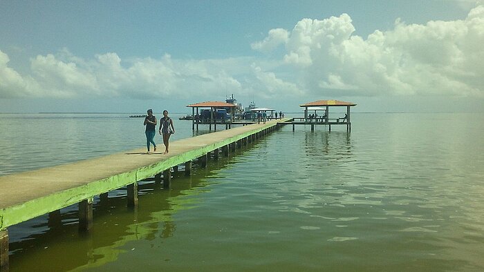 Caratasca-Lagune in Honduras