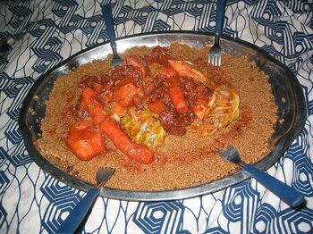 Couscous in Mauretanien
