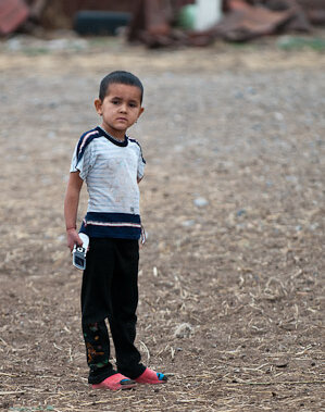 Kinder in Turkmenistan: Turkmenischer Junge