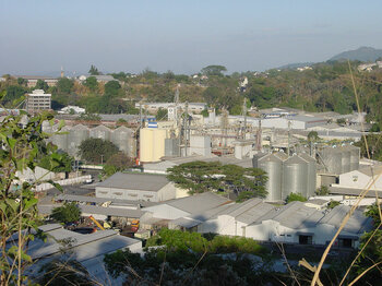 Industriegebiet in El Salvador