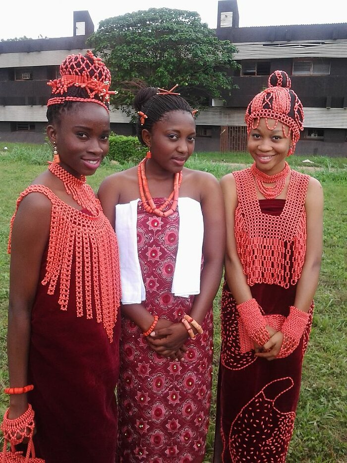 Edo-Frauen in Nigeria