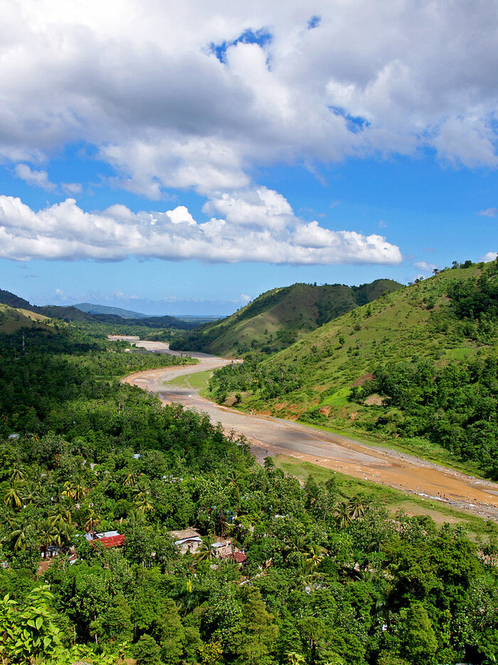 Fluss Limbé in Haiti
