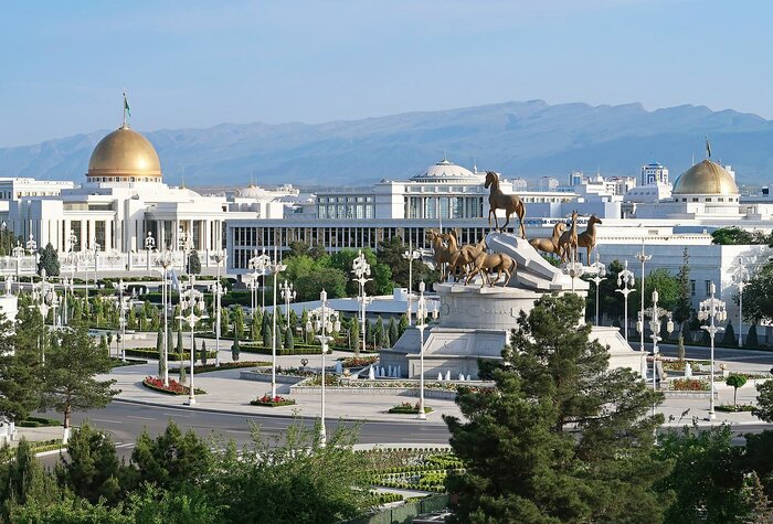 Regierungsgebäude in Aschgabat
