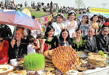 Feier von Nouruz in Tadschikistan