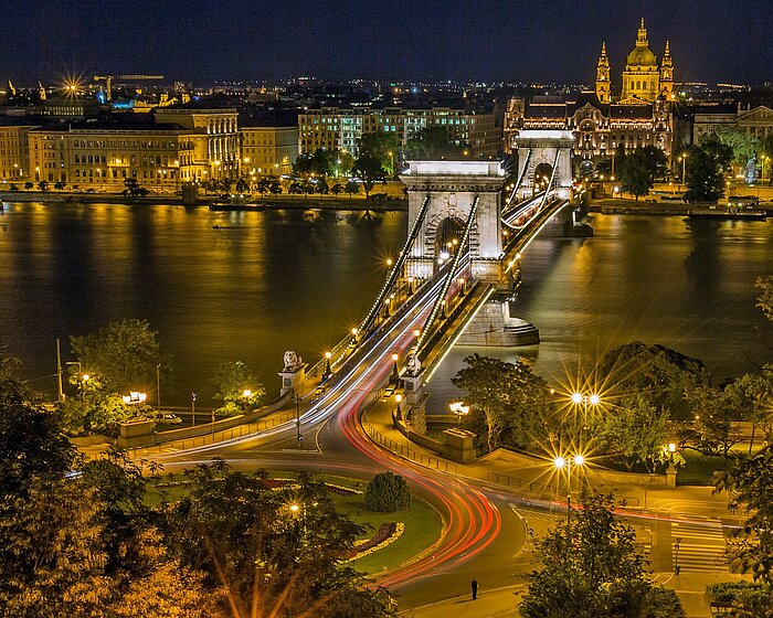 Kettenbrücke in Budapest