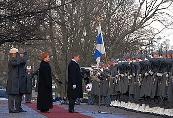 Präsident von Finnland Sauli Niinistö