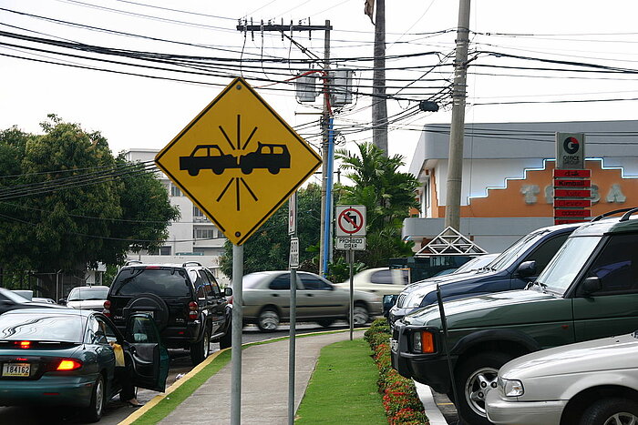 Hauptverkehrszeit in Panama-Stadt