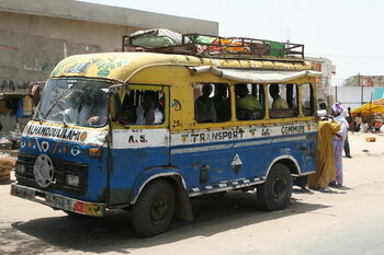 Car Rapide heißen die Taxis im Senegal