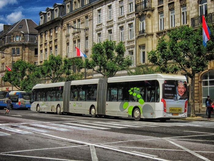 Bus in Luxemburg