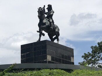 Reiterstatue von Jean-Jacques Dessalines in Port-au-Prince
