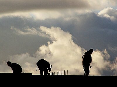 Handwerker im Kosovo