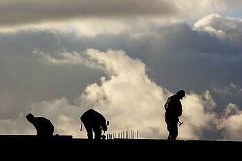 Handwerker im Kosovo