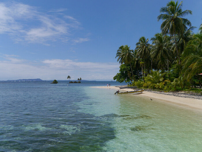 Strand in Bocas del Toro