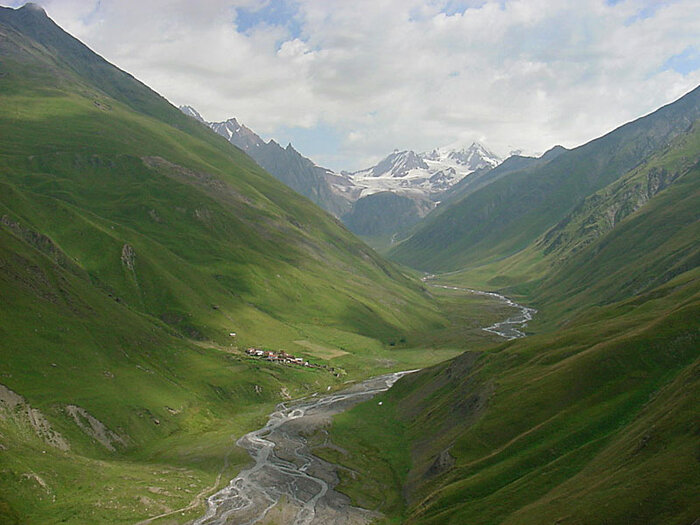 Georgische Landschaft