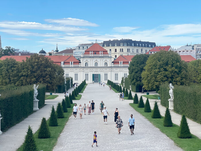 Unteres Belvedere in Wien Belvedere in Wien